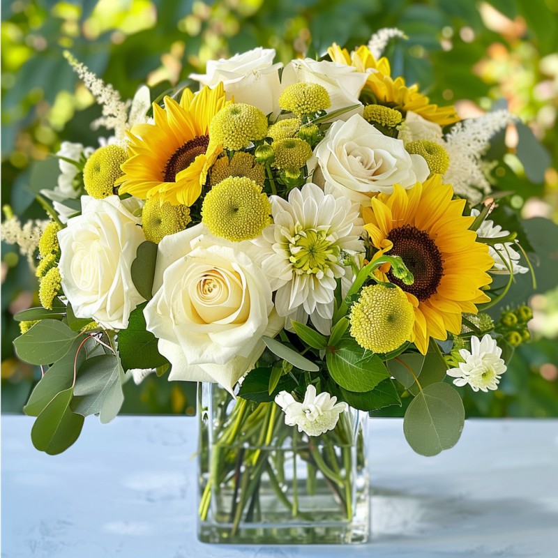 What is the best blessing message to write on Liverpool's opening flower basket